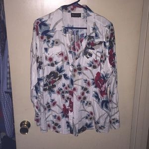 Button Down Western Top